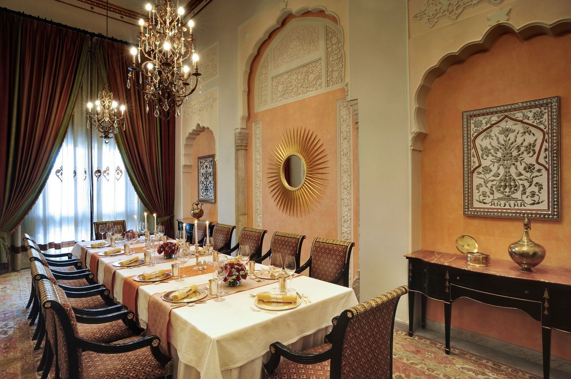 Rambagh Palace Divisione di Divisione di Jaipur Ristorante foto